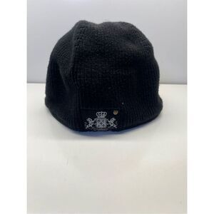 Express Beanie Hat Cap Black Soft Cotton One Size Unisex Adult With Logo